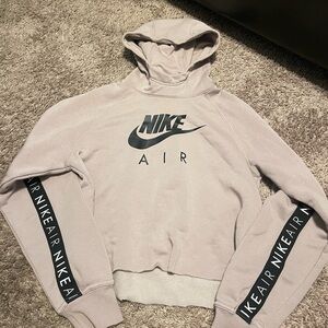 Nike Women's Gray Hoodie Sweater